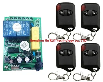 

AC 220V 2 Channel Wireless Remote Control Switch 1 pcs receiver + 4 pcs cat's eye transmitter & Smart home + Simple operation