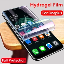 Screen Protector For Oneplus 7 Pro Screen Protector Hydrogel Full Cover Film For Oneplus 6T Protector Fot One Plus 7 Not Glass
