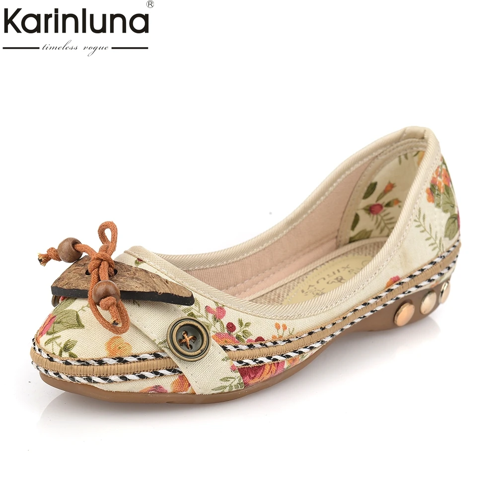 

Karinluna dropshop wholesale 2018 bohemia style nurse soft Driving shoes Flats Women comfort leisure women's Shoes Woman