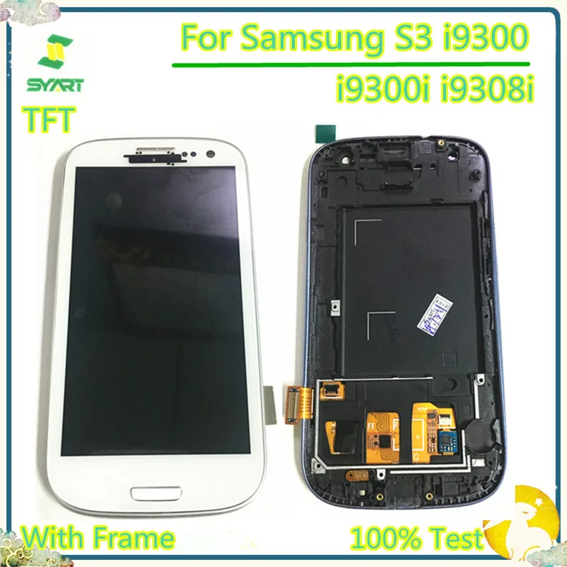 

4.8'' S3 TFT LCD Display LCD Touch Screen Digitizer Assembly With Frame Charging For Samsung Galaxy S3 i9300 i9300i i9308i i9305