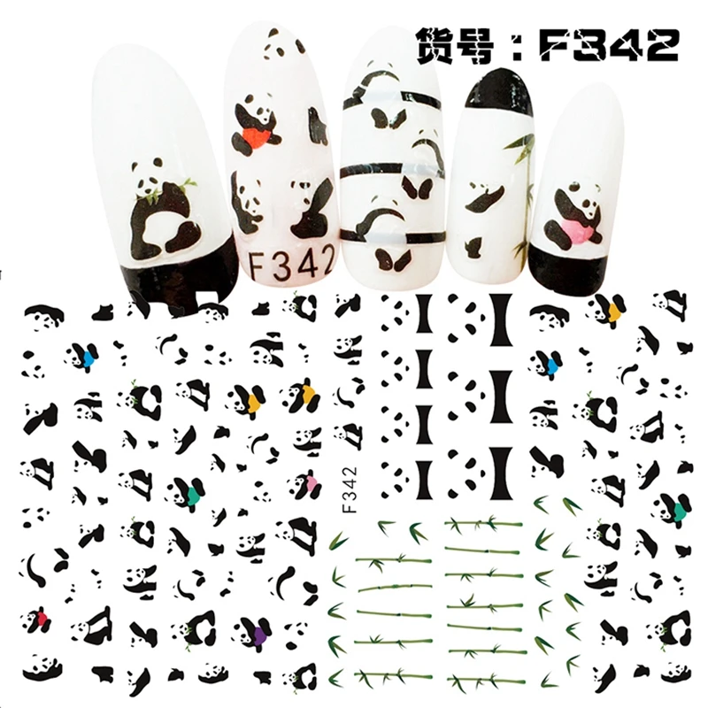 Beauty Insect Adhesive Nail Art Decorations Stickers Thin Acrylic Manicure Decals Nails Accessoires Beetle Smiling Face 3