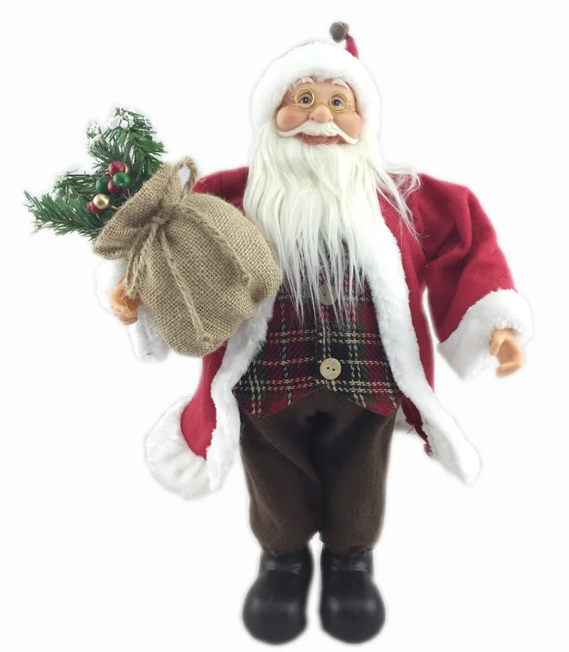 

Cosette Christmas Santa Claus& Wife A Couple for Decoration New Year 18 Inches(45CM)