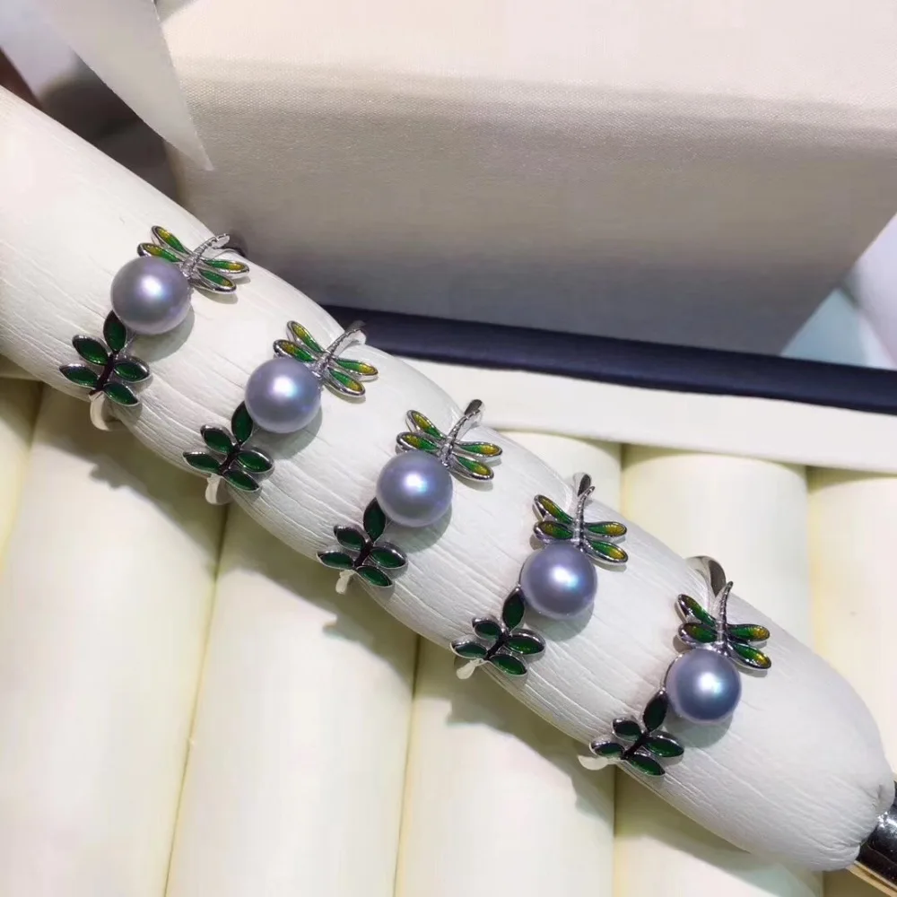 

New Style 925 Sterling Silver Adjustable Ring Findings Mountings Settings Parts Fittings for Pearl Jade Coral Stones Bead