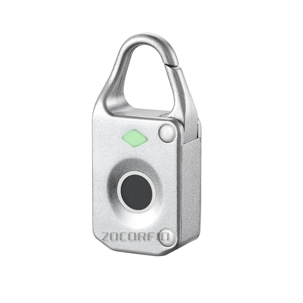 Маленький Смарт отпечатков пальцев безопасности электронный рюкзак металлический замок для чемодана замок замка двери