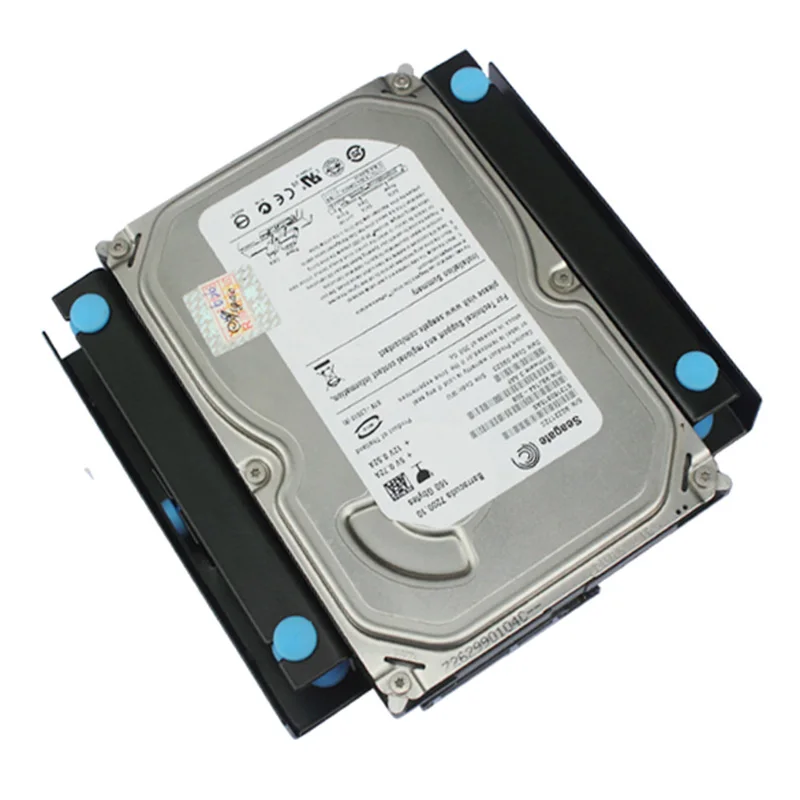 En-Labs черный 3," SATA HDD до 5,25" отсек жесткого диска амортизация кронштейн конвертер монтажный комплект с 8 см вентилятором