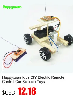 Happyxuan шариковый излучатель Дети DIY Science наборы для экспериментов деревянная сборка электрическая модель забавная физическая развивающая игрушка креативный мальчик