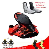 Boodun ロードサイクリングシューズ男性女性スポーツ自転車靴自己ロックプロレーシングロードバイク靴 zapatillas ciclismo