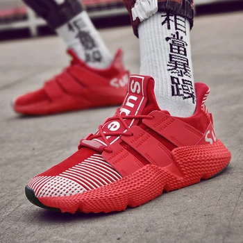 

Men Running Shoes Sneakers Sport Fashion Lace-up Breathable Outdoor Walking Sneakers Shoes for Male