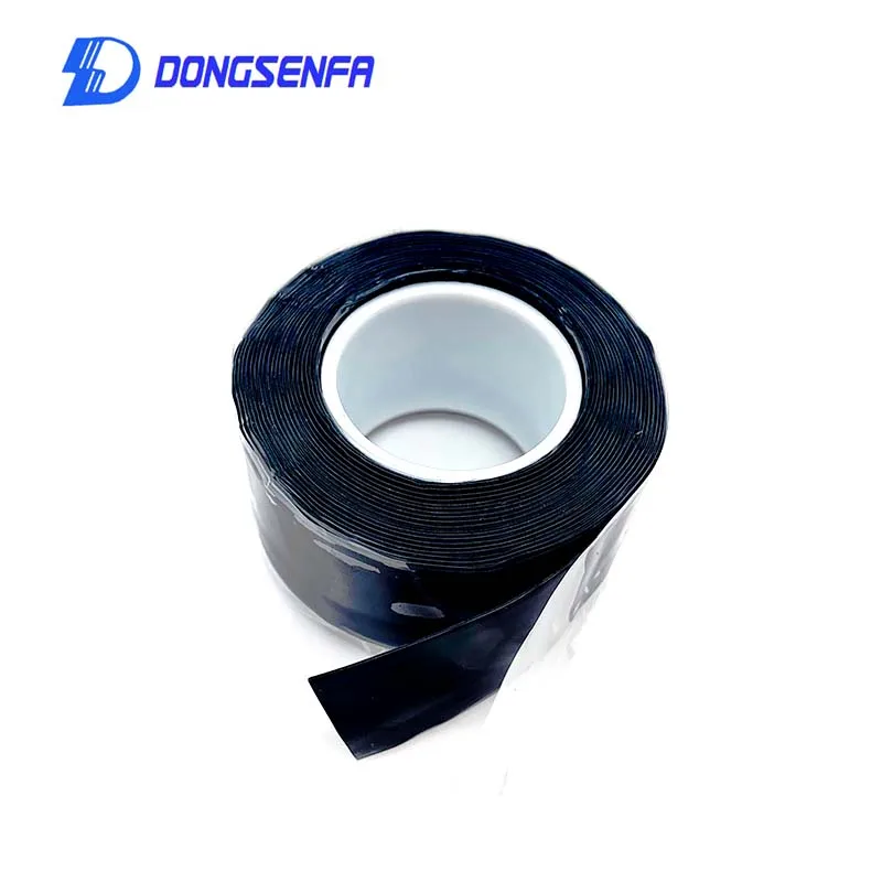 

DONGSENFA Universal Waterproof Black Silicone Repair Tape Strong Pipeline Seal Repair Tape Bonding Home Water Pipe Repair Tape