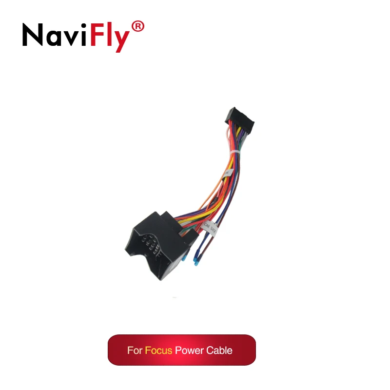 Navifly unviersa 2Din автомобильный dvd дополнительный кабель - Название цвета: Focus cable