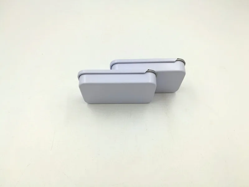 Размер 80x50x15 мм Маленькая раздвижная жестяная коробка мятный оловянный мини металлический чехол Подарочная Маленькая коробочка под бальзам для губ