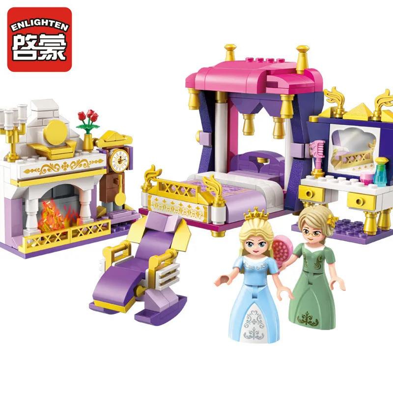 

ENLIGHTEN 269Pcs Friends City Girls Lea Bedtime Story Building Blocks Bricks Model Kids Building Toys For Children