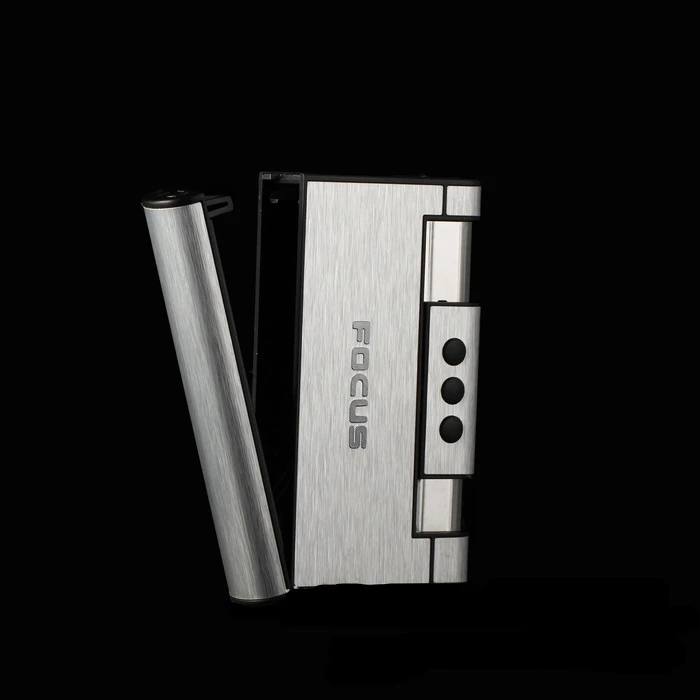 High-Grade-Wire-Drawing-Aluminium-8-pcs-Hold-Cigarette-Box-Creative-Flame-Windproof-Lighter-With-Smoke (2)