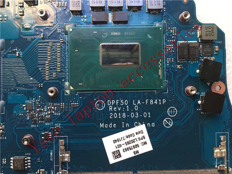 HP DPF50 LA-F841P  3