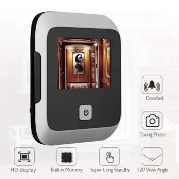 

3.0 Inches Intelligent Electronic TFT HD Video 120 Degrees Safety Door Viewer Doorbell