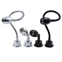 Modern Flexible LED Hose Wall Lamp 1W 3W Bathroom Mirror Light Bedside Reading Study Sconces Led Luminaire Lamps 1