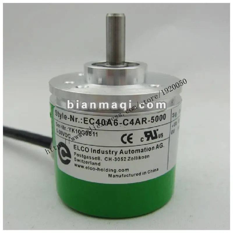

Original Elco ELCO EC40A6-C4AR-5000 rotary pulse encoder 5000