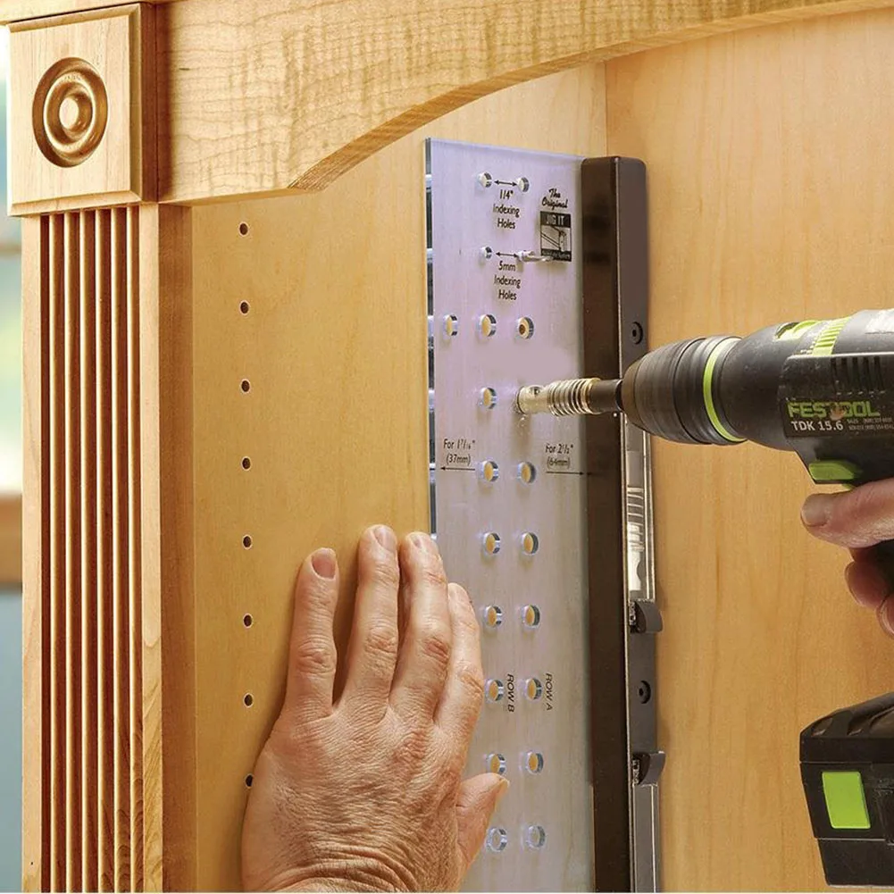 

Home Bit Drilling Jig Tool Projects Reaming Shelf Pin Furniture Woodworking Hinge Mounting Multifunctional Mini Cabinet Door #05