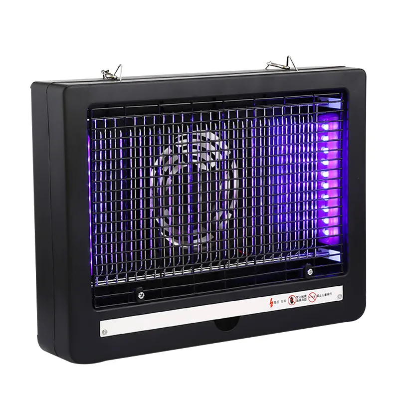 220V Electric Fly Trap Mosquito Killer Lamp LED Light Insect Killer 7W