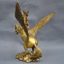 Bi002802 AAA Художественная Бронза Латунь Чистая Бронзовый Крылатая Статуя Летящей Лошади медь decoratione