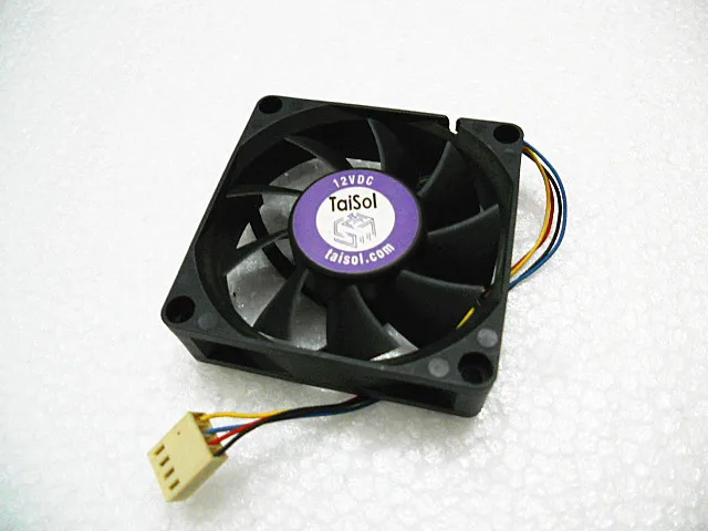 Для delta AFC0712DD DC 12V 0.45A 7020 7 см 70 мм четырёхпроводной ШИМ контроль температуры