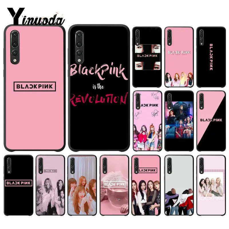 

Yinuoda BLACK PINK BLACKPINK kpop Arrived Black Phone Case for Huawei P10 Plus Mate10 Mate20 Pro 10Lite P20 Pro Honor10 View10