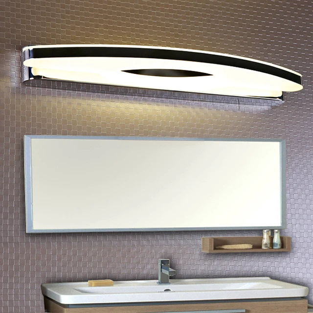 Washroom Lighting In Hot Modern Led Wall Mirror Lights For Bathroom Washroom Dress Room Stainless Steel Lamp Washroom Lighting In Hot Modern Led Wall Mirror Lights For Bathroom Washroom Dress Room Stainless Steel Lamp