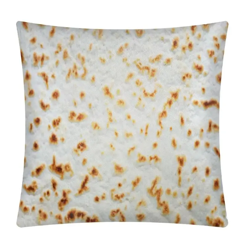 Закуски тортилла чехол для подушки с принтом крышкой, квадратный 45 см х 45 см полиэстер наволочка домашняя декоративная