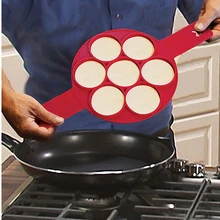 Cooking Tool Egg Perfect Pancakes Pan Flip Ring Maker Kitchen Flippin Fantastic Kitchen Baking Accessories