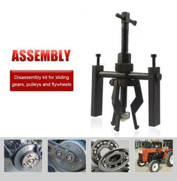 

Tools Easy Use Durable Removal Adjustable Hard Puller Inner Bore Bearing Portable Practical Thickened Three Jaw Type