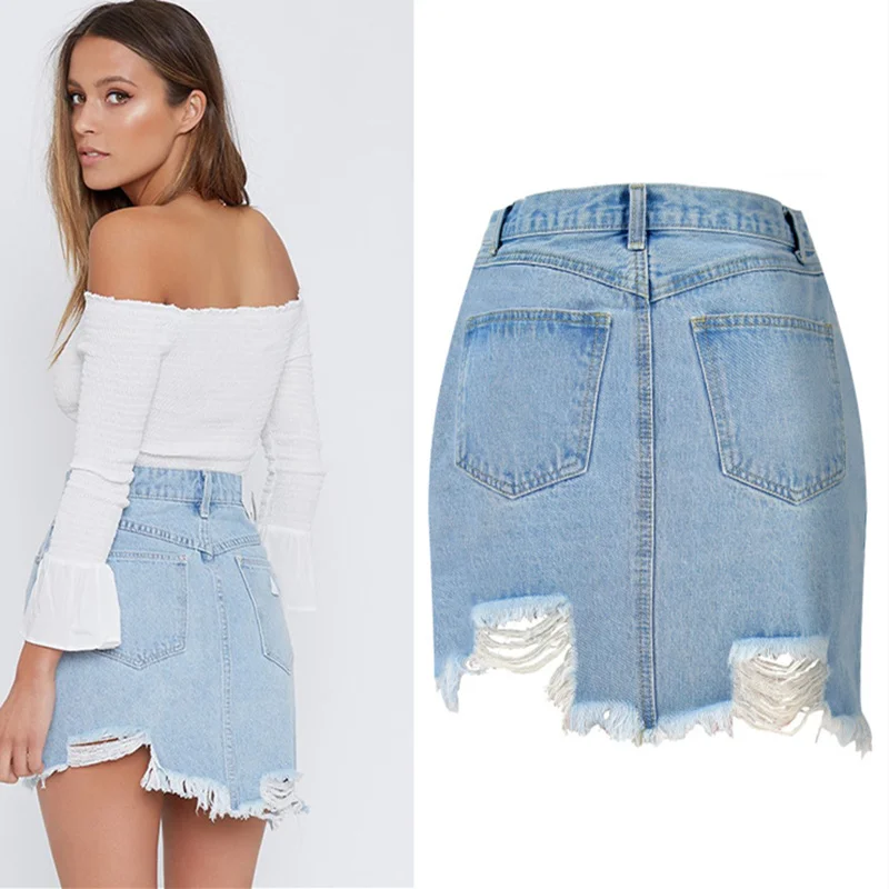 redbat denim skirts