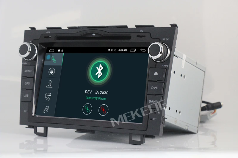 Clearance Android 7.1 HD Quad Core 2G RAM 1024X600 Car DVD Player For Honda/CRV CR-V 2006-2011 GPS Navigation Stereo DTV DAB+ SWC BT CAM 10