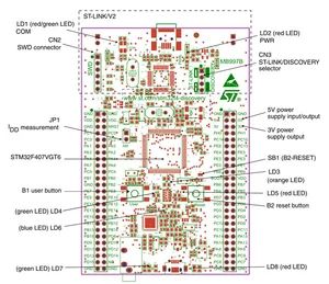 Image 5 - STM32F407G DISC1 EVAL KIT STM32F DISCOVERY ARM Cortex M4 STM32F407G DISC1