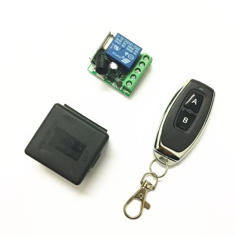 QIACHIP-433Mhz-Universal-Wireless-Remote-Control-Switch-DC-12V-1CH-relay-Receiver-Module-RF-Transmitter-433 (2)