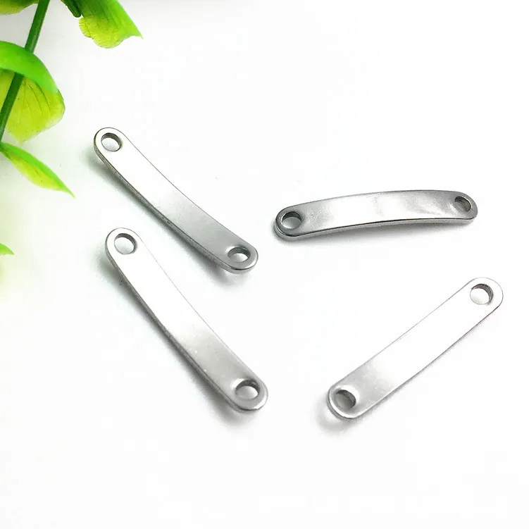 

Seasha 10pcs 30x5mm Stainless Steel Jewelry Making DIY Findings Long Tube Links Connectors for Bracelets Earrings