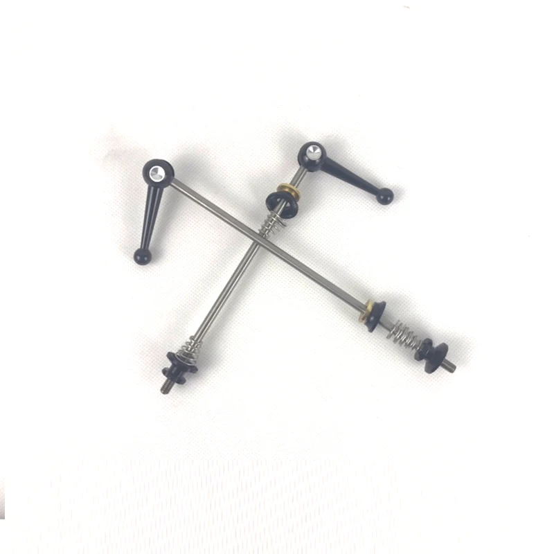 Bike Cycle Bicycle Wheels Quick Release Skewers Front Rear Set Black