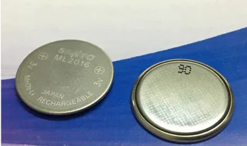 

20PCS Japan ML2016 3V Rechargeable Battery Button Battery
