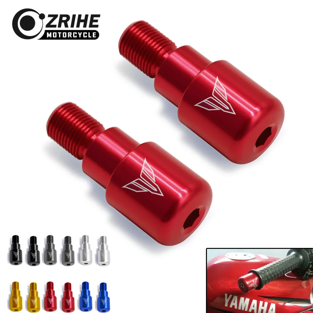 Bar Ends For Yamaha X-MAX 125 250 400 500 530 SMAX 155 XJ6 Motorcycle Handlebar Grips Bar End Slider Caps CNC Aluminum