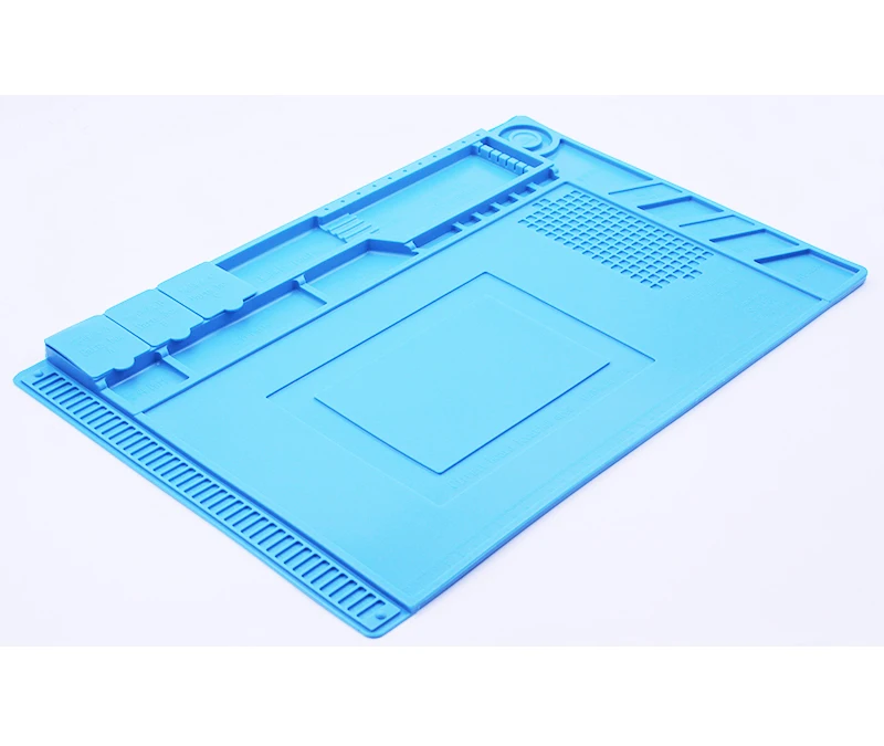S-160 термостойкий BGA паяльный силиконовый коврик Тепловая пушка изоляционный коврик ремонтные Инструменты техническое обслуживание платформа Настольный коврик 450 мм X 300 мм