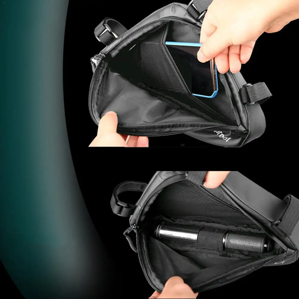 Top Waterproof Bicycle Bag Triangle Bag Beam Package Mountain Bike Kit Saddle Bag On Tube Bag Riding Equipment 4 Top Waterproof Bicycle Bag Triangle Bag Beam Package Mountain Bike Kit Saddle Bag On Tube Bag Riding Equipment 4