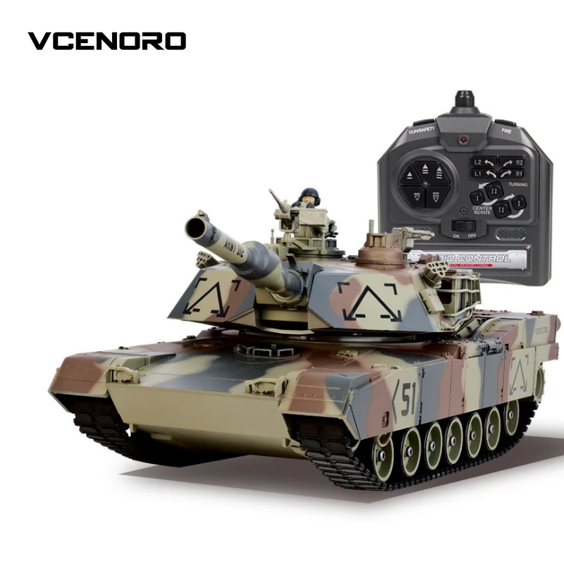 40CM Camouflage RC Tank Model Electric Remote Control Tank Toys For Children Boys Birthday Gifts Learning