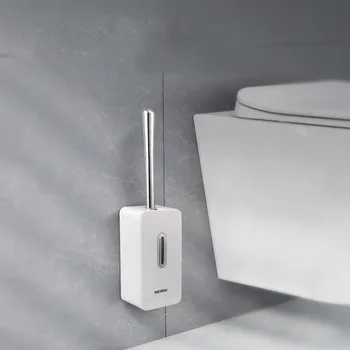 

Creative bathroom brush set for home, without nails, stainless steel bathroom brush for Hotel and Club automatic