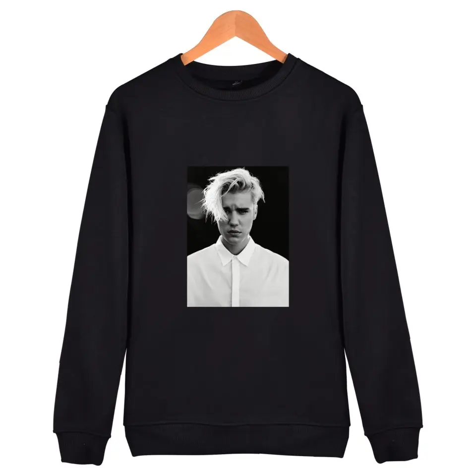Hot Sale Justin Bieber Fans Capless Sweatshirts Mannen/Vrouwen Kpop
sweatshirt slijten Winter en Autummn Casual High Quality top