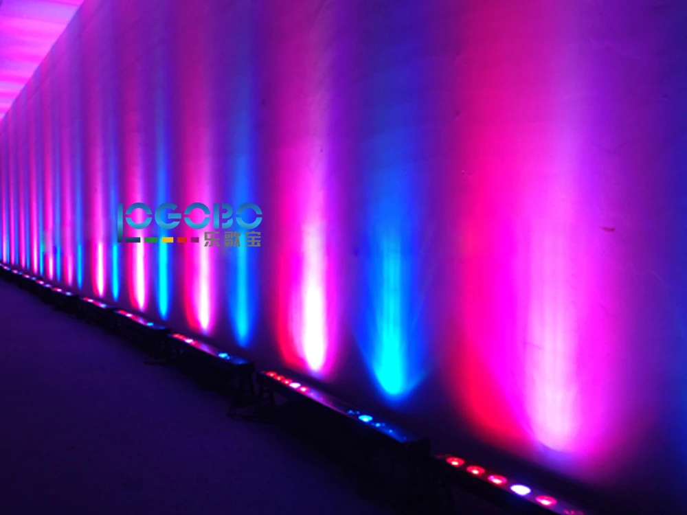 Máquina de Lavar até Iluminação Barra de Luz 2 Pçs e lote 14x30 w Rgb 3in1 e parede Rgbwa 5in1 Levou à Prova d' Água Flash Pixel Corrida Fase Ip65 à Prova d' Água 4 led pixel rgb