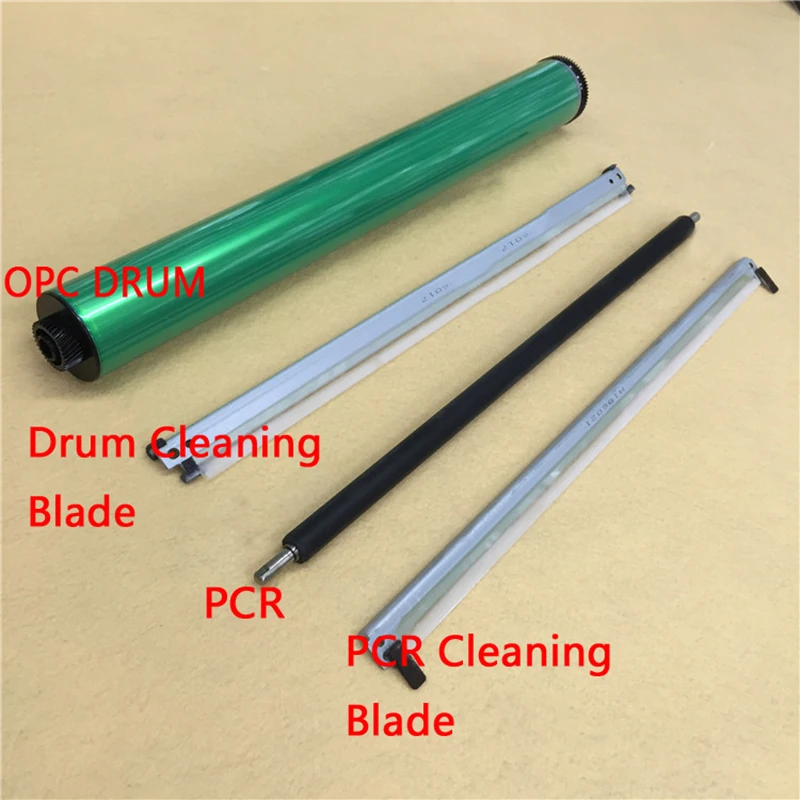 OPC Drum/1pc+Cleaning Blade/1pc+PCR/1pc+PCR Cleaning Blade/1pc for