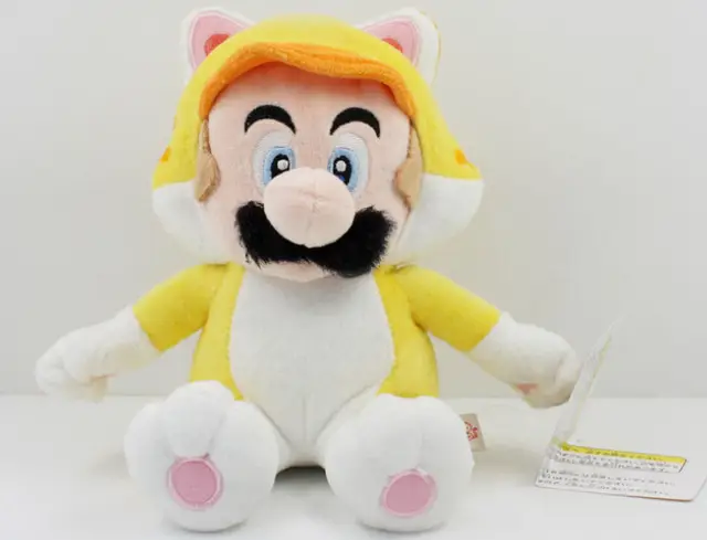 cat mario plush