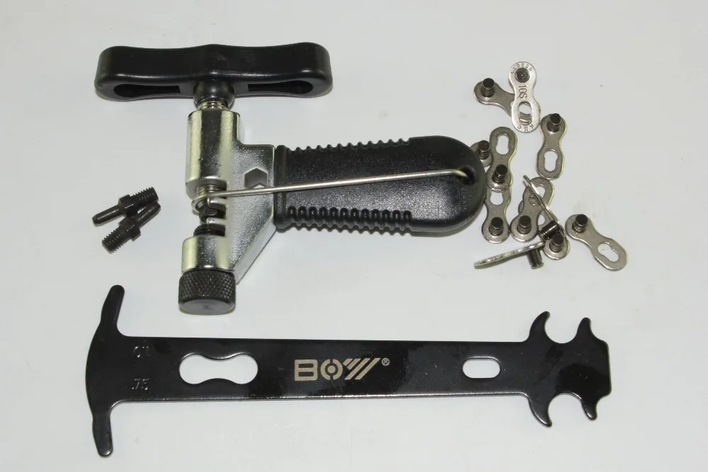 Two new models bicycle chain cutter repair tools chain hook cyclong chain repair tools kit
