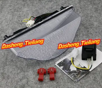 

Motorcycle Rear Tail Light Integrated LED Brake Turn Signals Lighting For yamaha Warrior 2002 2003 2004 2005 2006 2007 2008