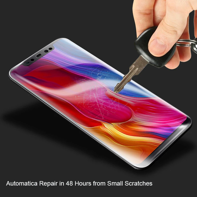 2 шт. передняя и задняя Гидрогелевая пленка для Xiaomi Mi 6 8 9 SE Lite Mix 2S Redmi Note 7 мягкая