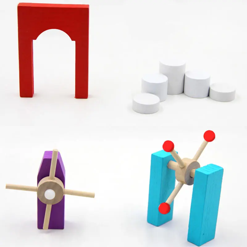 120Pcs Domino Toys Children Wooden Colored Domino Blocks Early Learning Dominoes Games Accessories Educational Children Toy Gift (39)